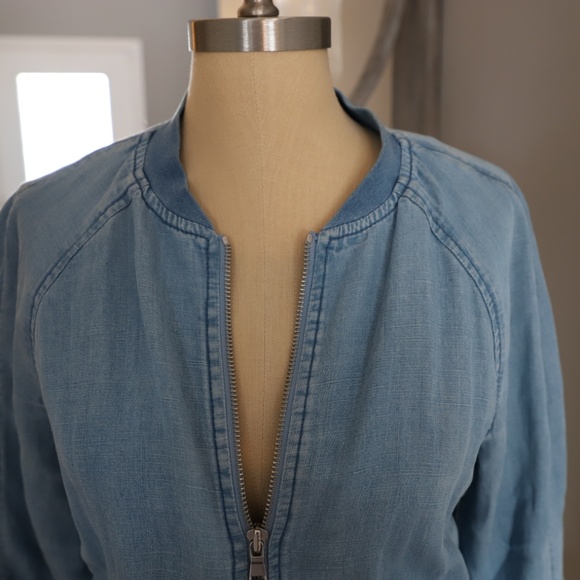 Denim bomber jacket - Picture 5 of 5